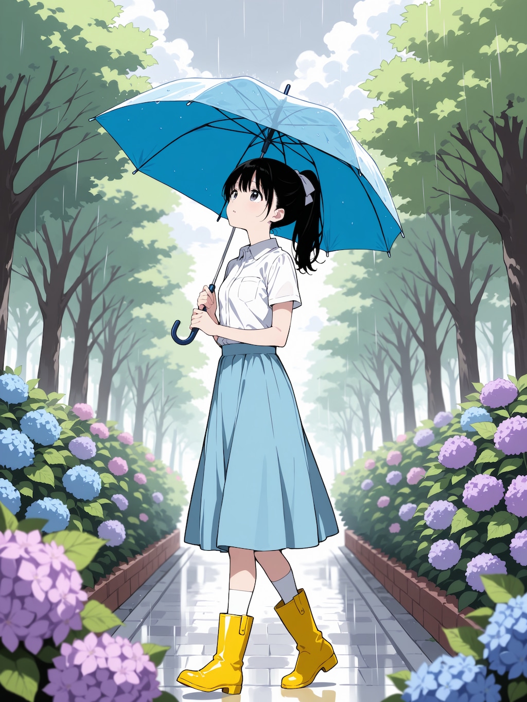 止まない雨は無いんだけれど…