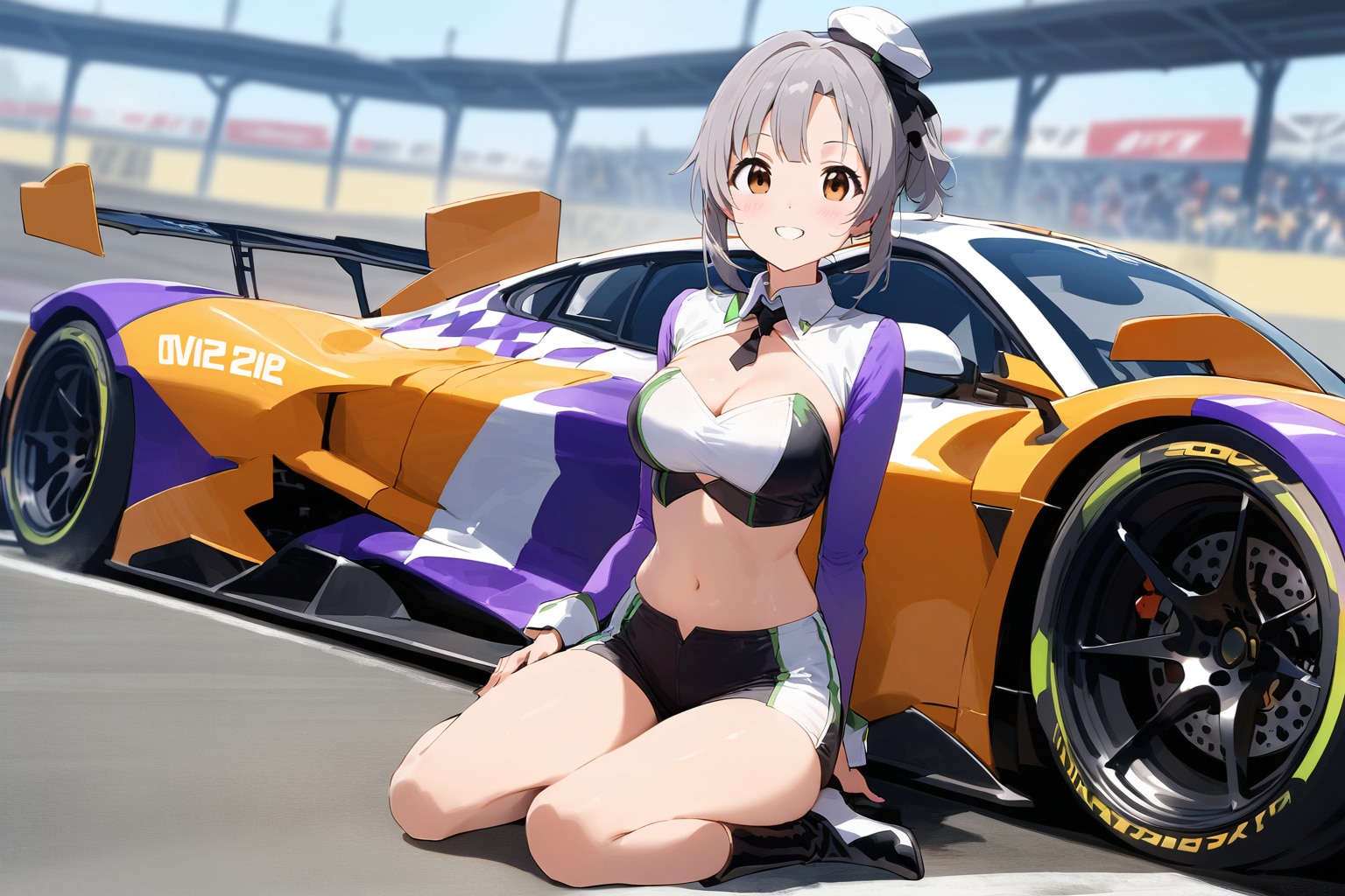 MIRAGE:2枚] レースクイーン | の人気AIイラスト・グラビア