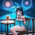 バニー衣装で縛られた葵さん 2枚目