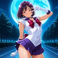 うちの子をセーラー戦士にしてみましたよ 4枚目