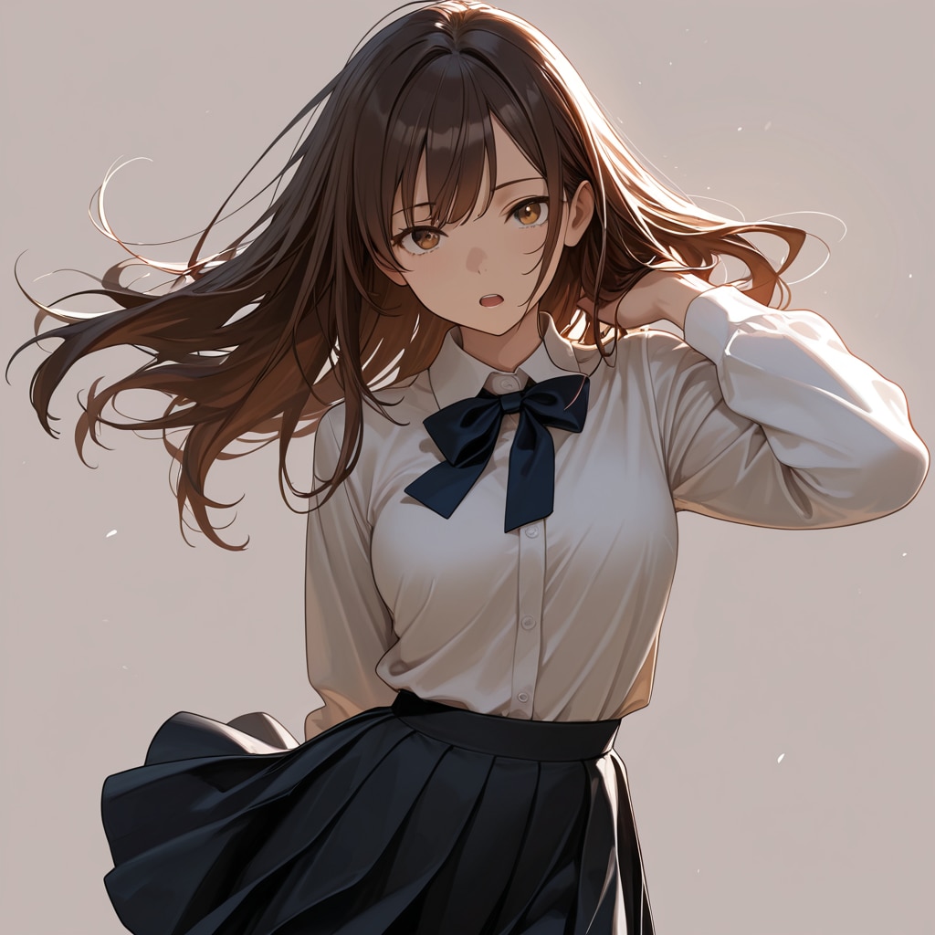 茶髪少女①
