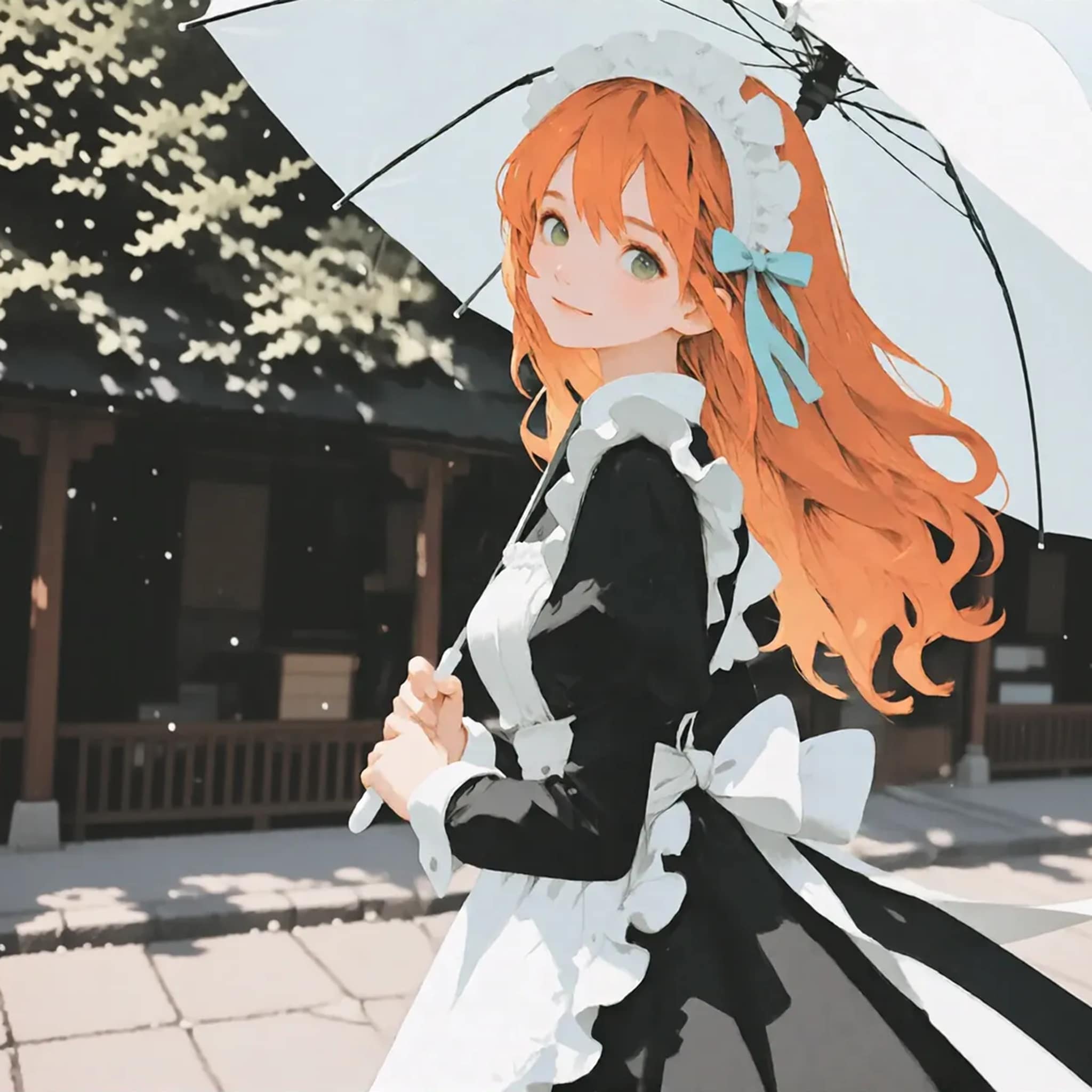６月の派遣メイド「澄乃」さん　＜予定＞ | の人気AIイラスト・グラビア