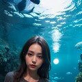 水族館に来たよ 2枚目