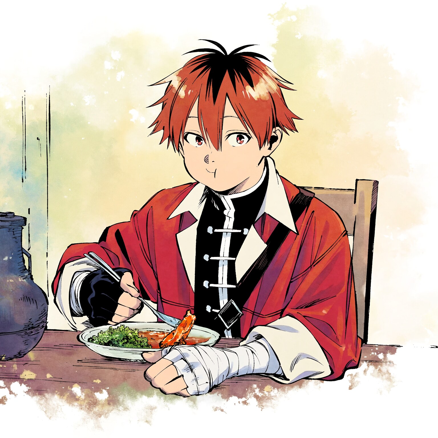 もりもり食う | の人気AIイラスト・グラビア