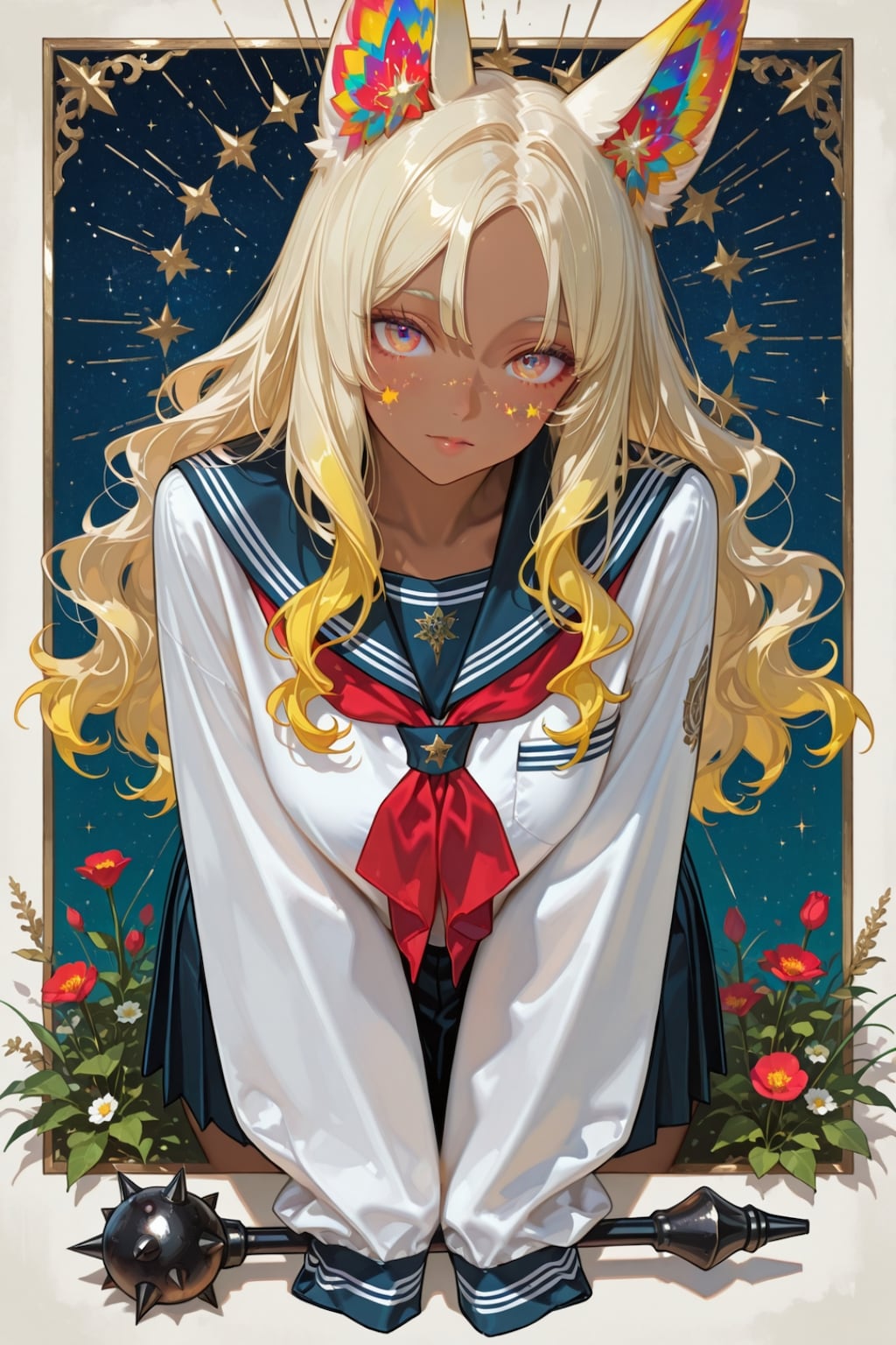 けもみみ女子高校生