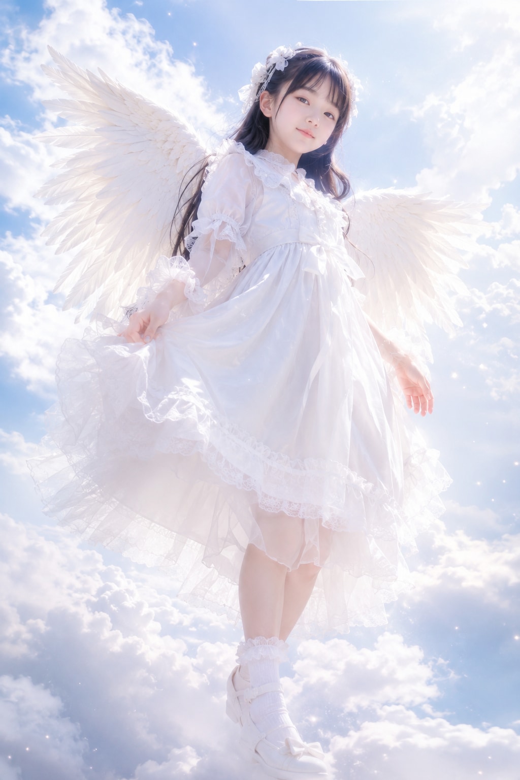 見下ろし天使様