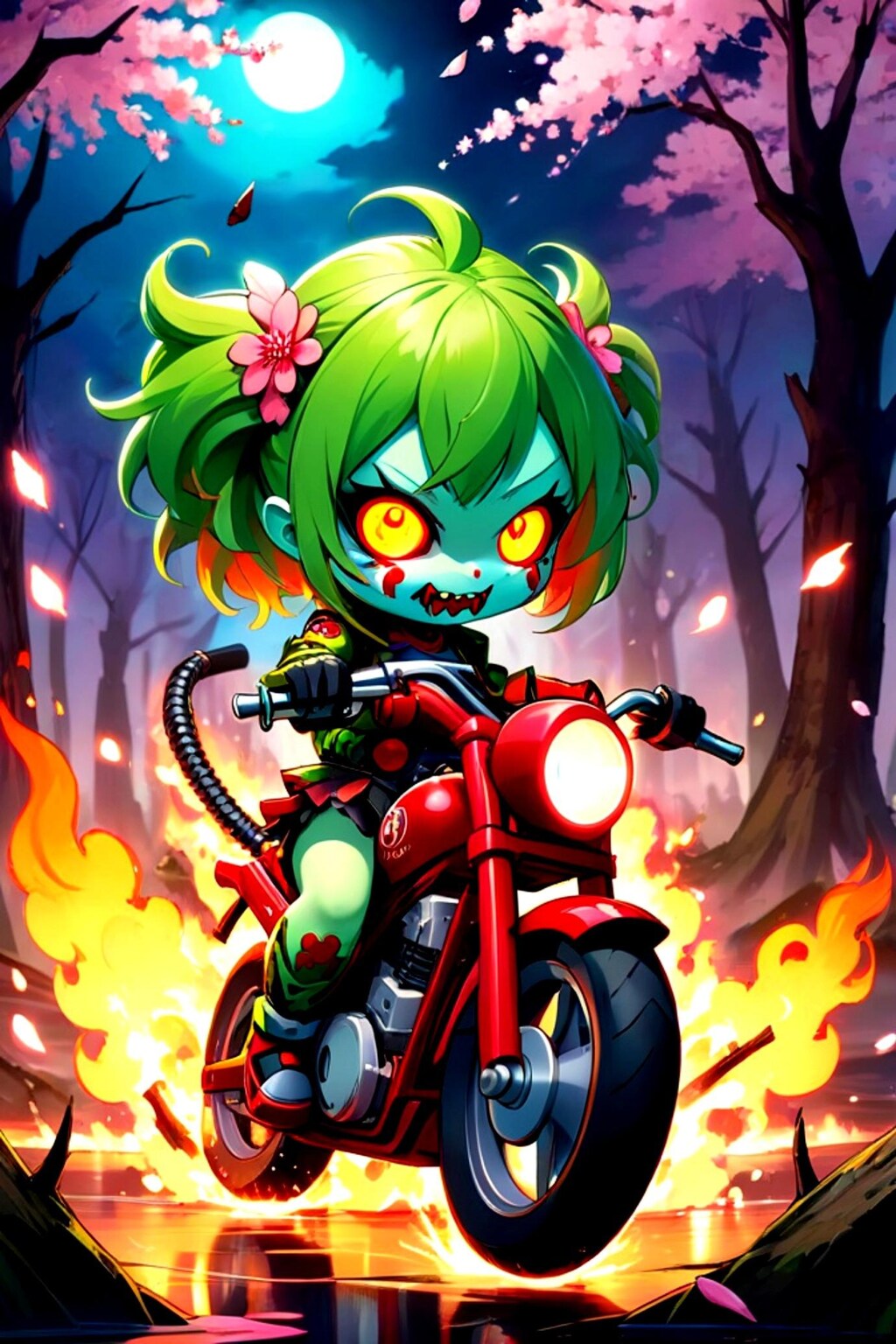 侵略するゾンビ娘ちゃん