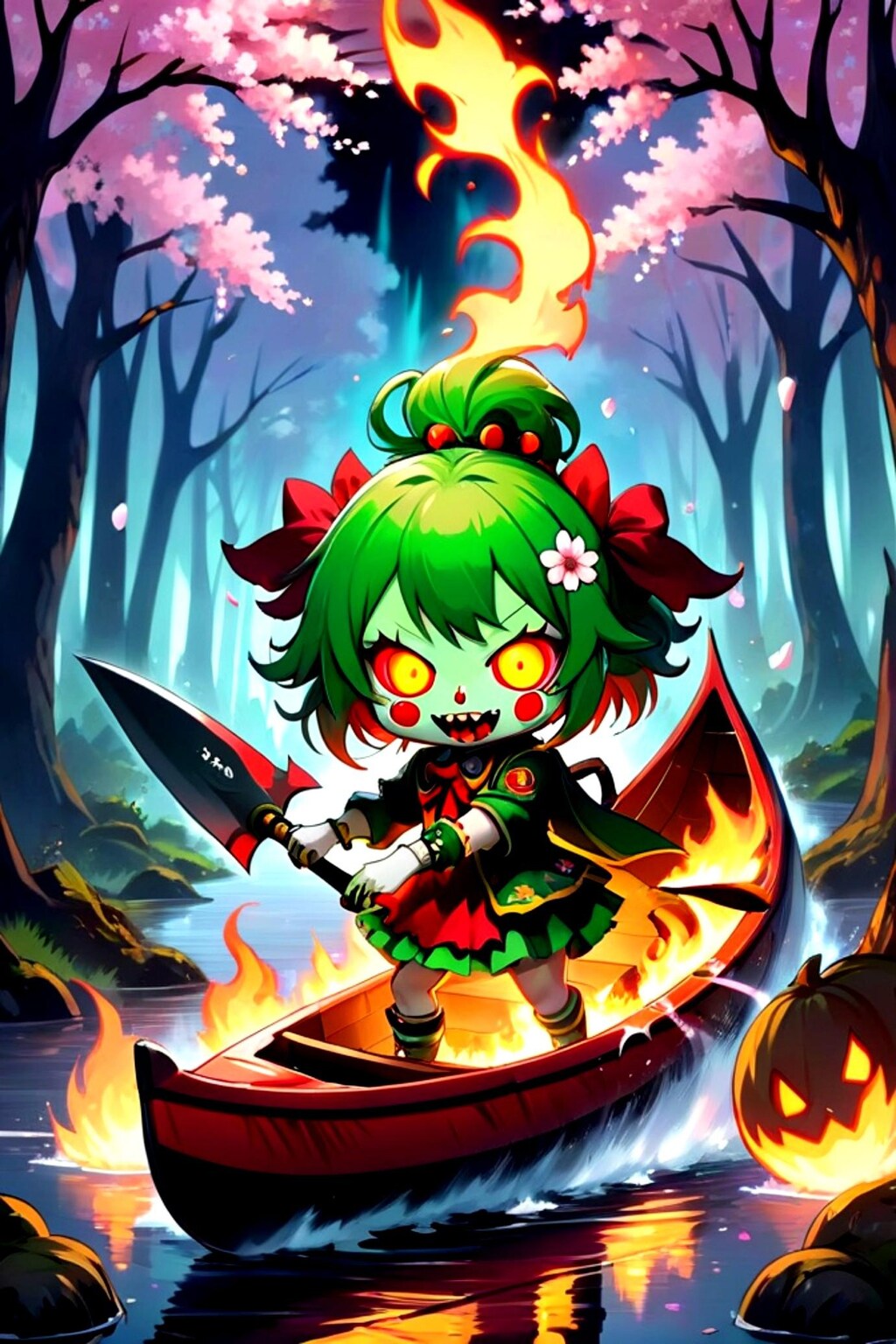 侵略するゾンビ娘ちゃん