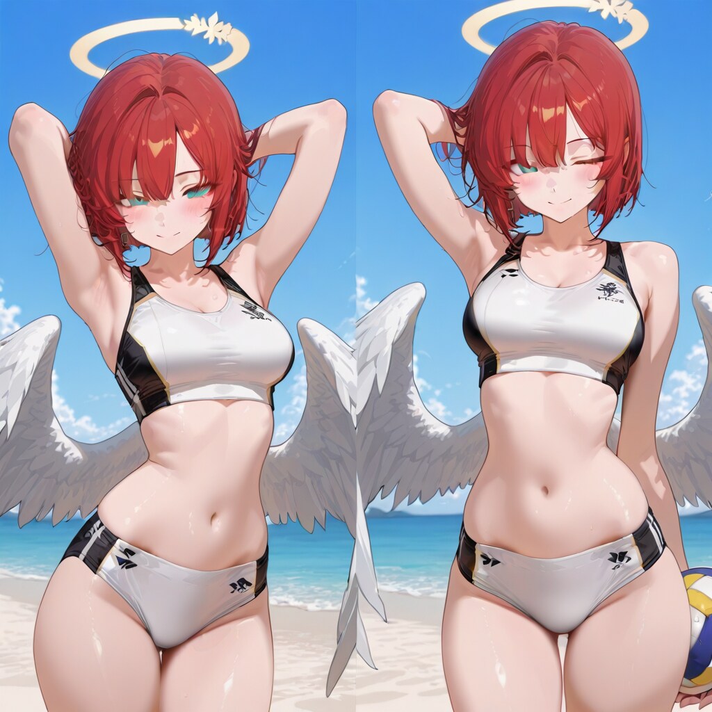 ビーチバレー元気っ子さん！