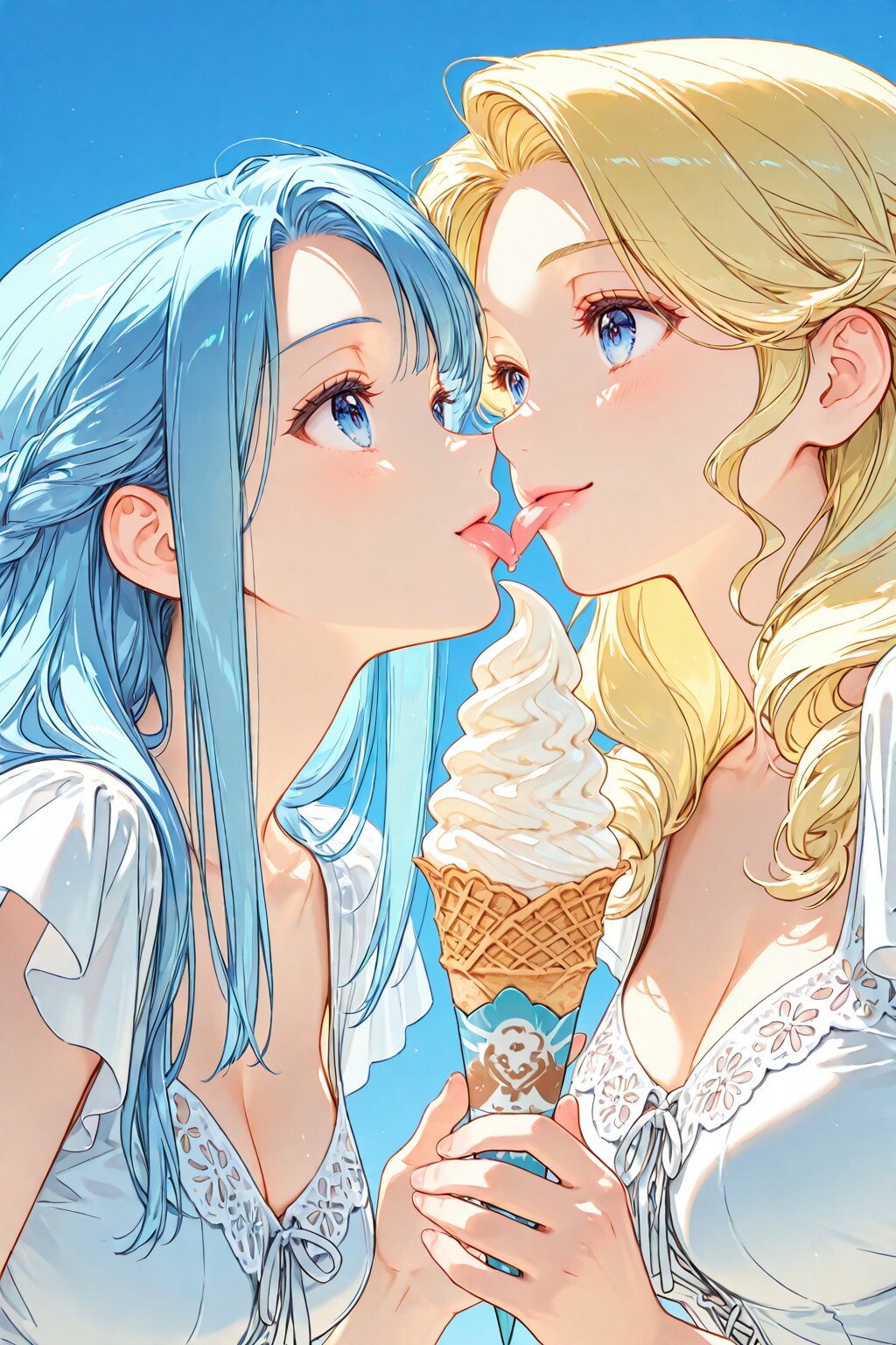 舐めちゃったね