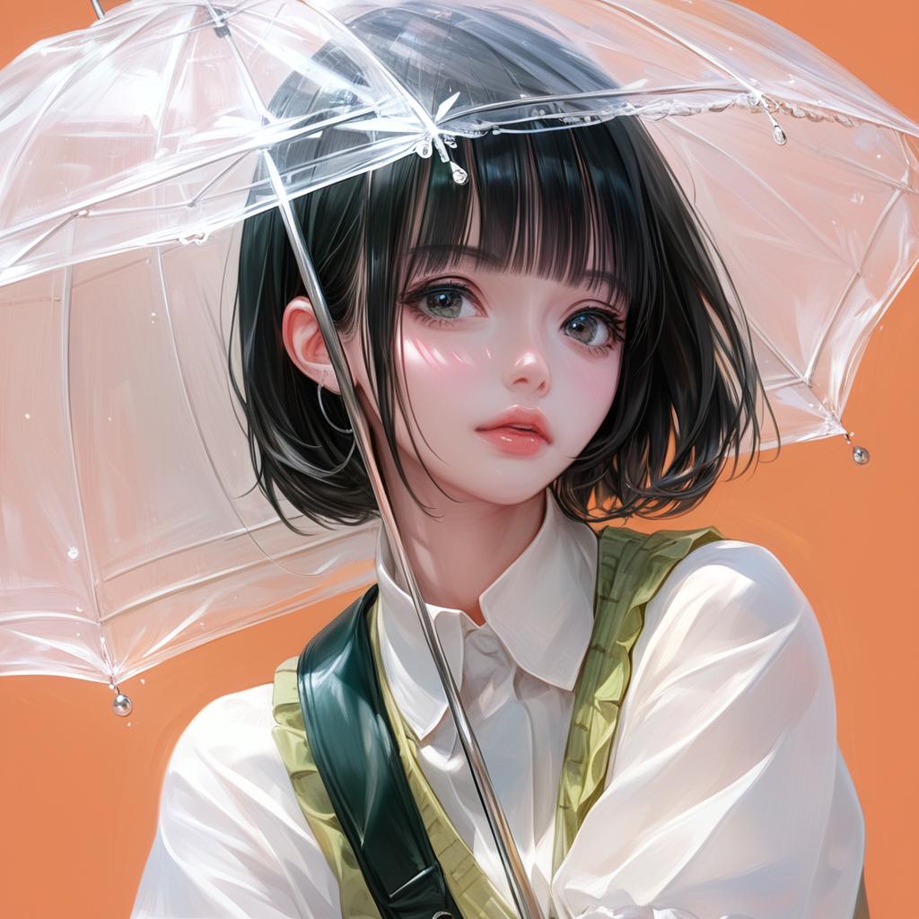 ビニール傘 | の人気AIイラスト・グラビア