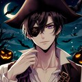 眼帯な、海賊な黒髪短髪男性★その2(6枚) 2枚目