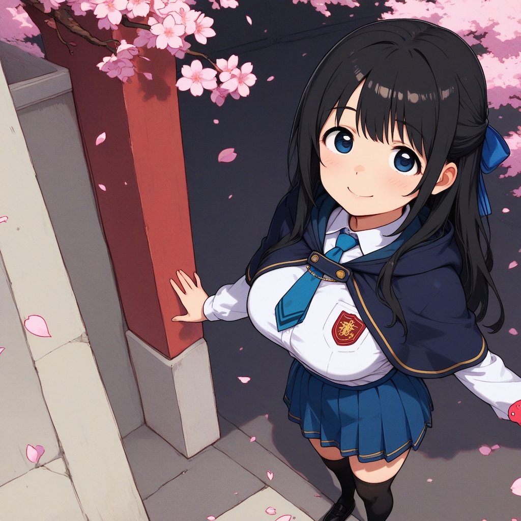 オリジナル④ゆずさとスノウの入学式