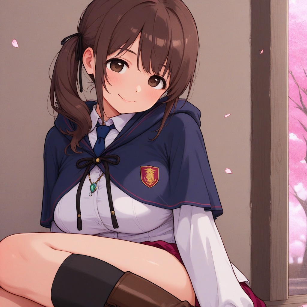 オリジナル④ゆずさとスノウの入学式