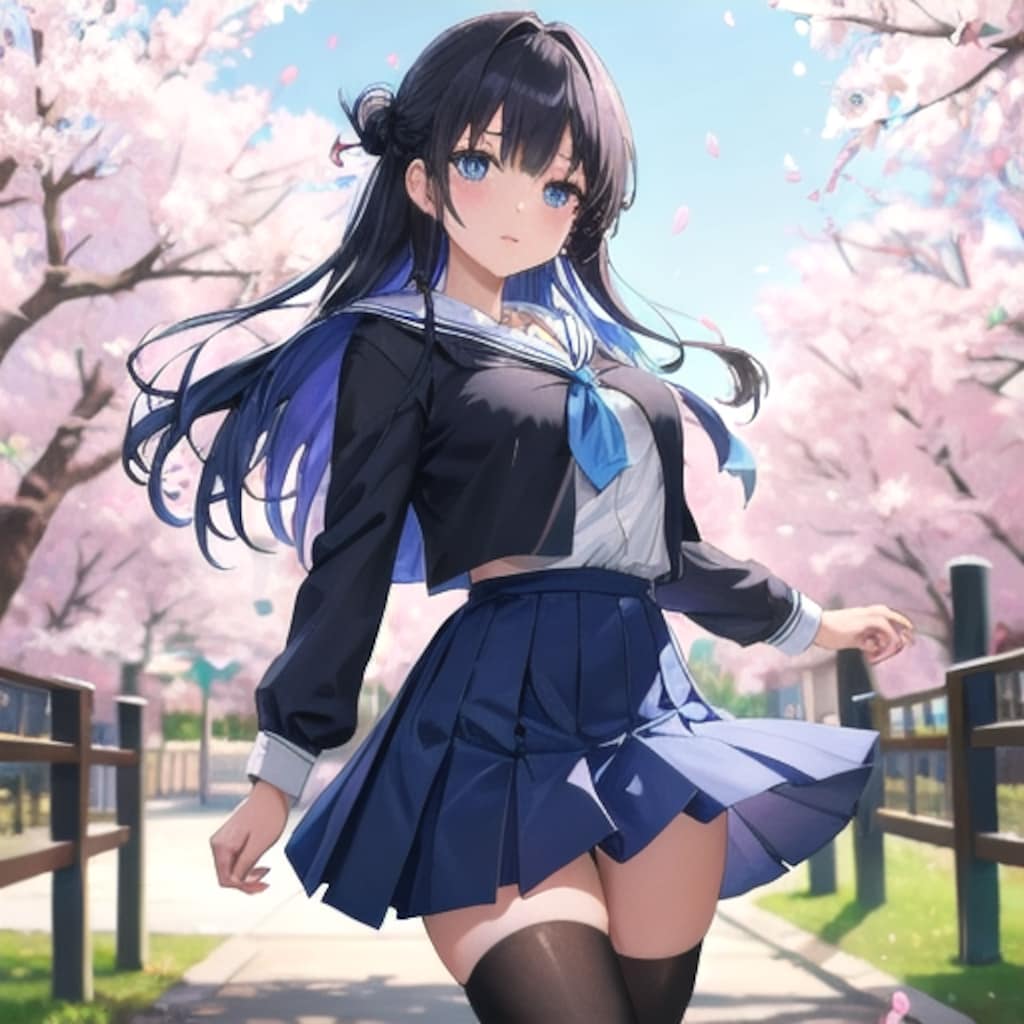 オリジナル④ゆずさとスノウの入学式