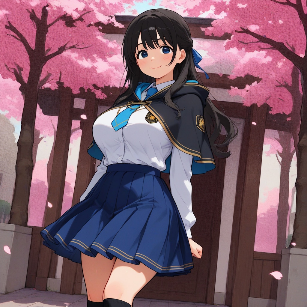 オリジナル④ゆずさとスノウの入学式