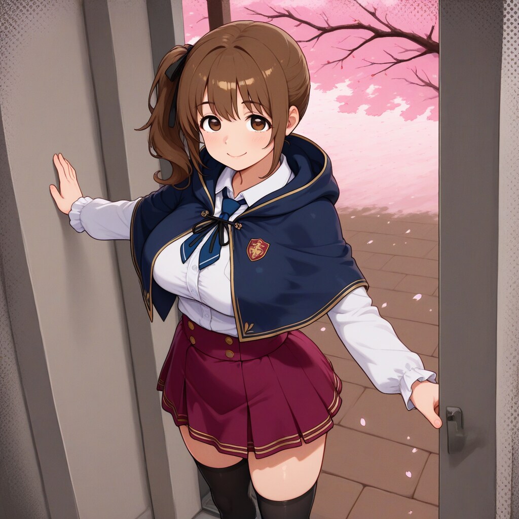 オリジナル④ゆずさとスノウの入学式