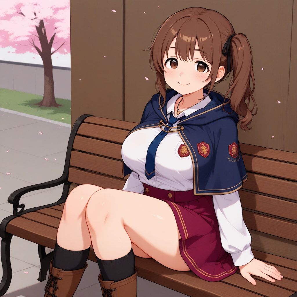 オリジナル④ゆずさとスノウの入学式