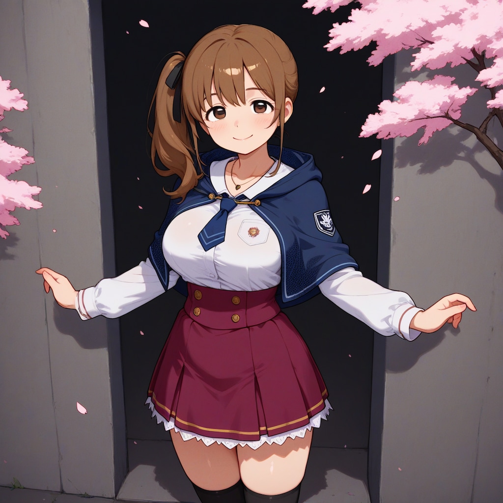 オリジナル④ゆずさとスノウの入学式