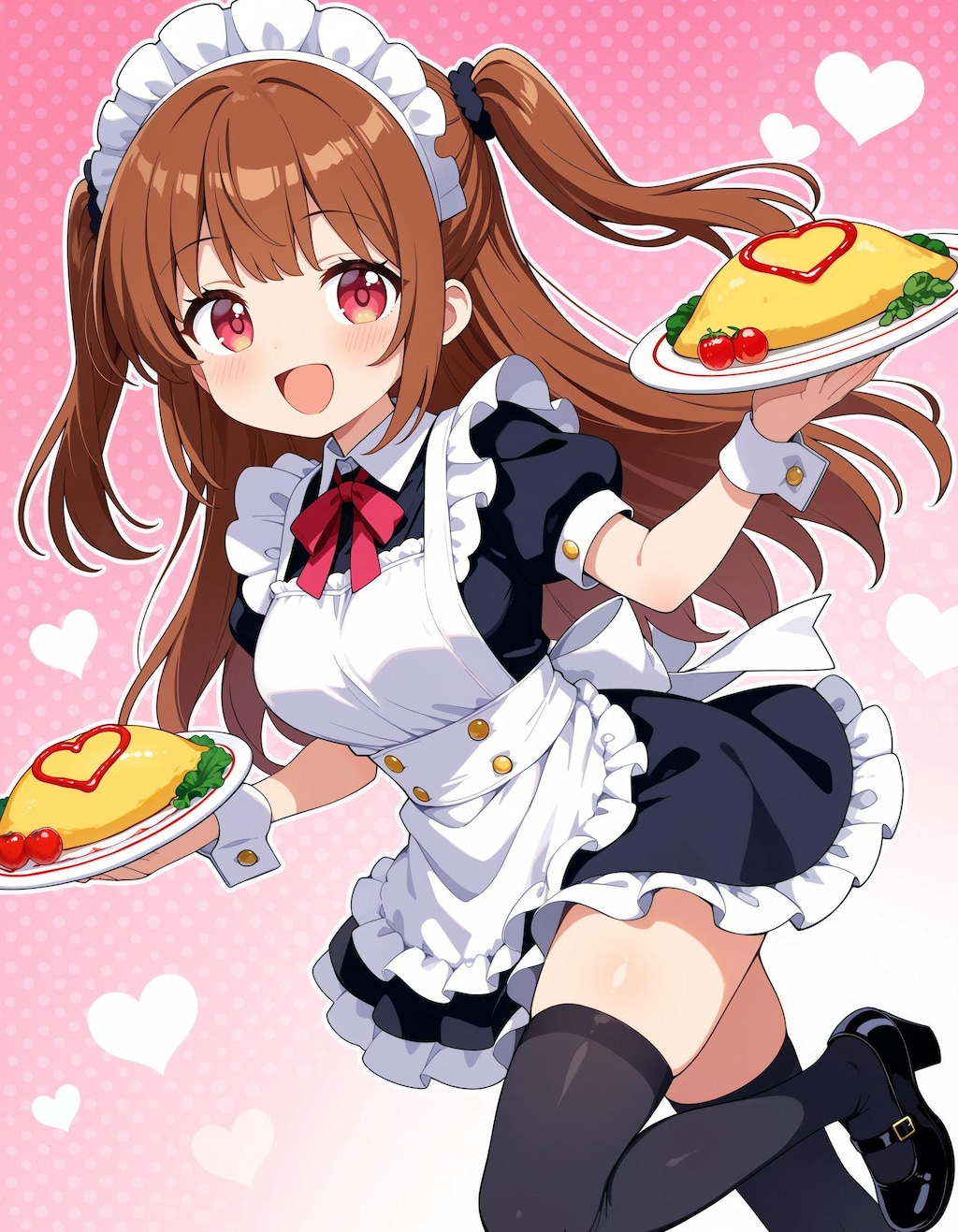 ちちぷいオムライスおまたせしましたー♪