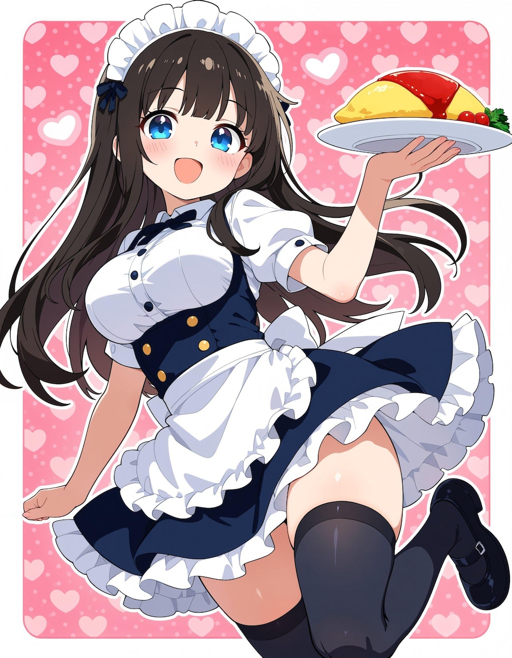ちちぷいオムライスおまたせしましたー♪
