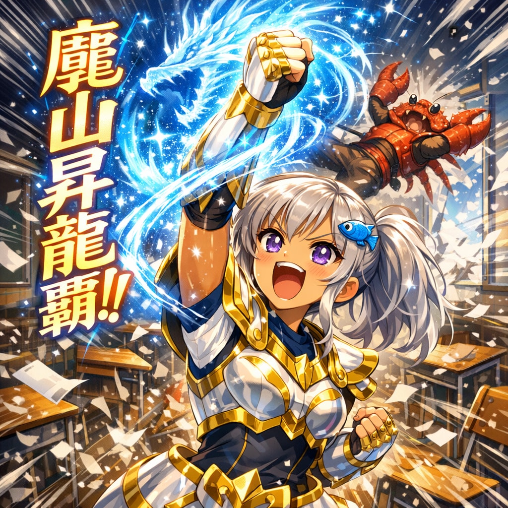 「私も大好き！最大の奥義！！」