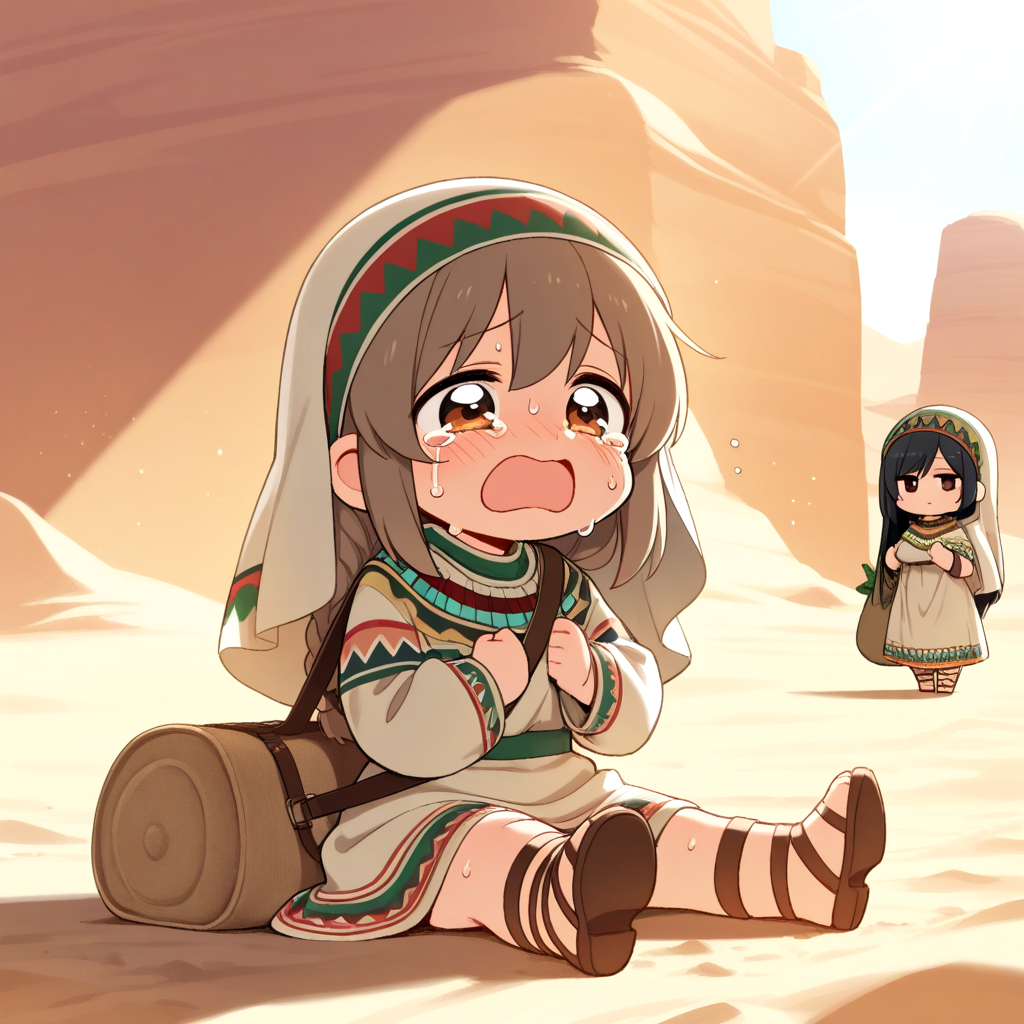 ちび過ぎるシルクロードの旅人