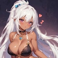 褐色銀髪ちゃん 3枚目