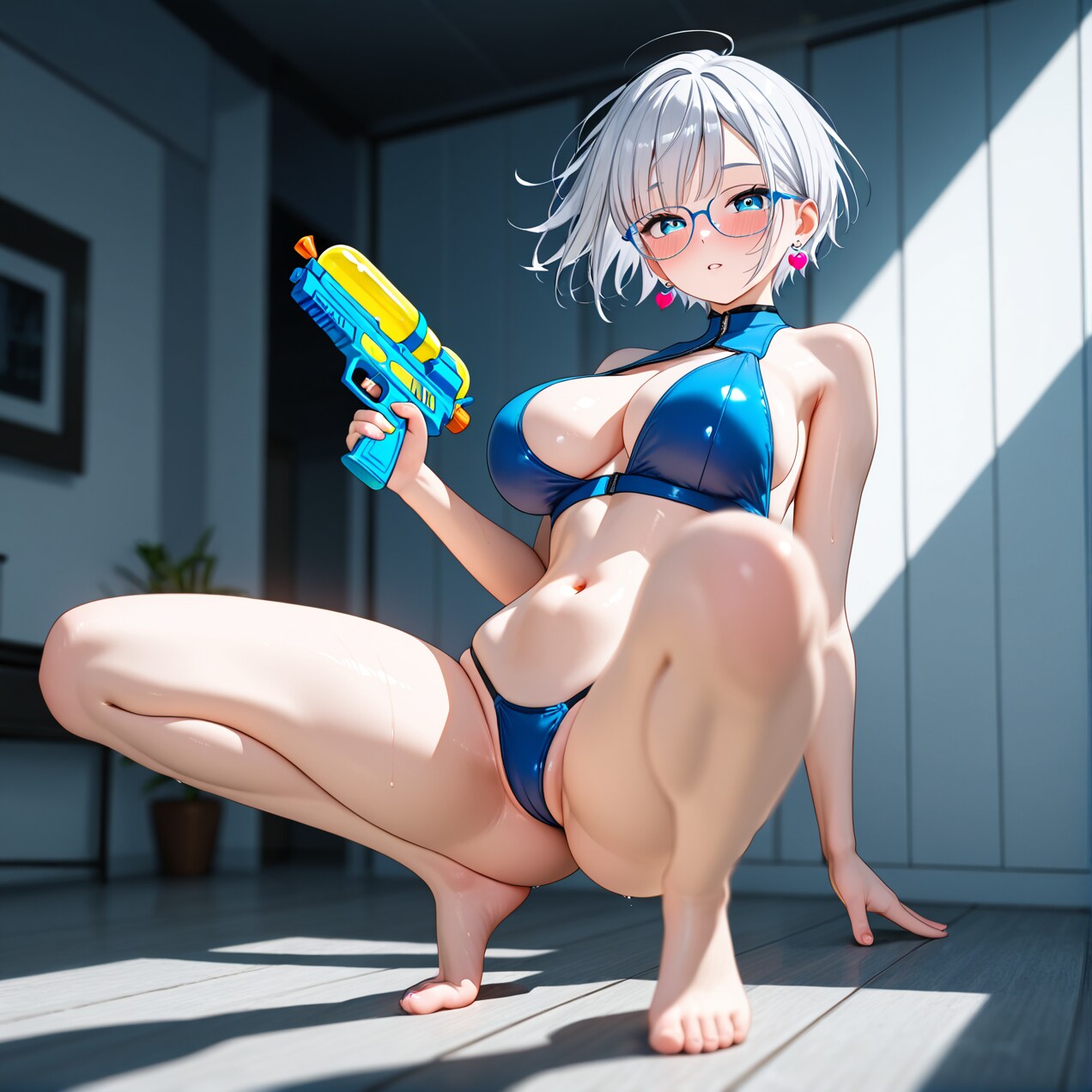 「水遊び？ 私は本気だ！！」