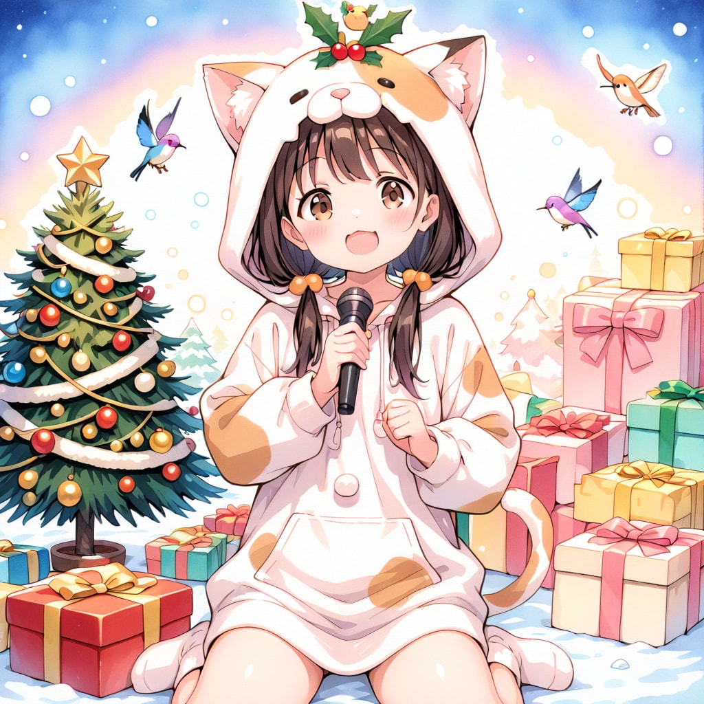 歌いまーす♪（７） | の人気AIイラスト・グラビア