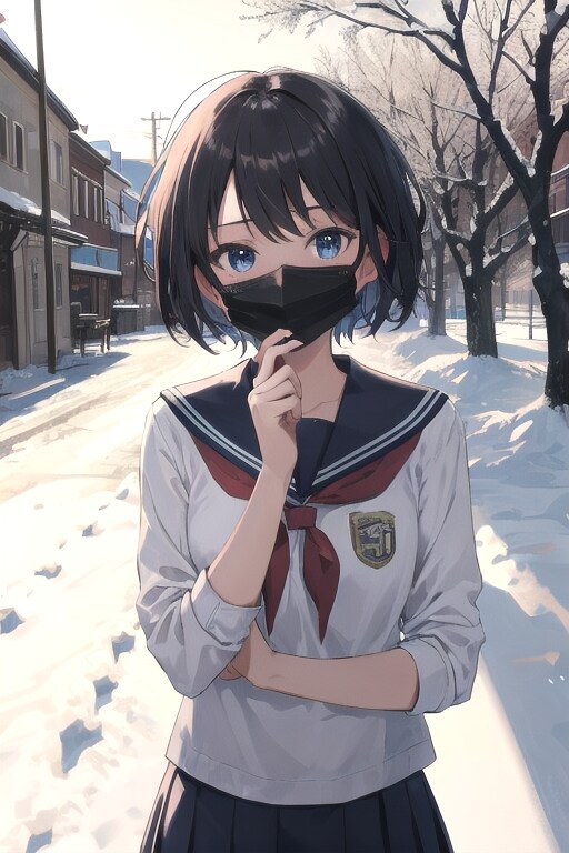 ブラックマスクJK