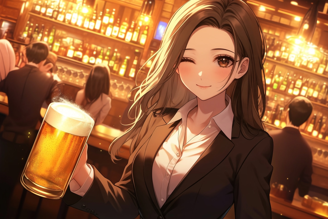 乾杯‼️🍻✨455 | の人気AIイラスト・グラビア