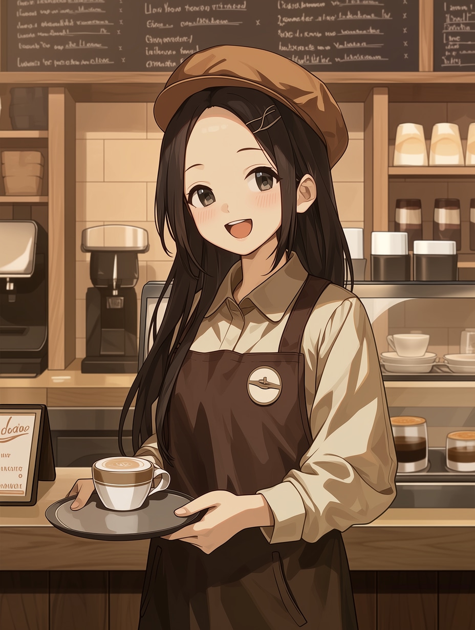 カフェのお姉さん☕✨122 | の人気AIイラスト・グラビア