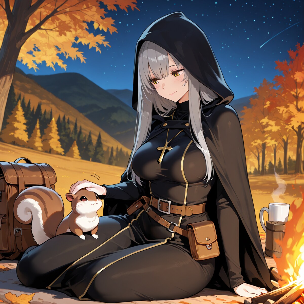 ジルリィとリス | の人気AIイラスト・グラビア