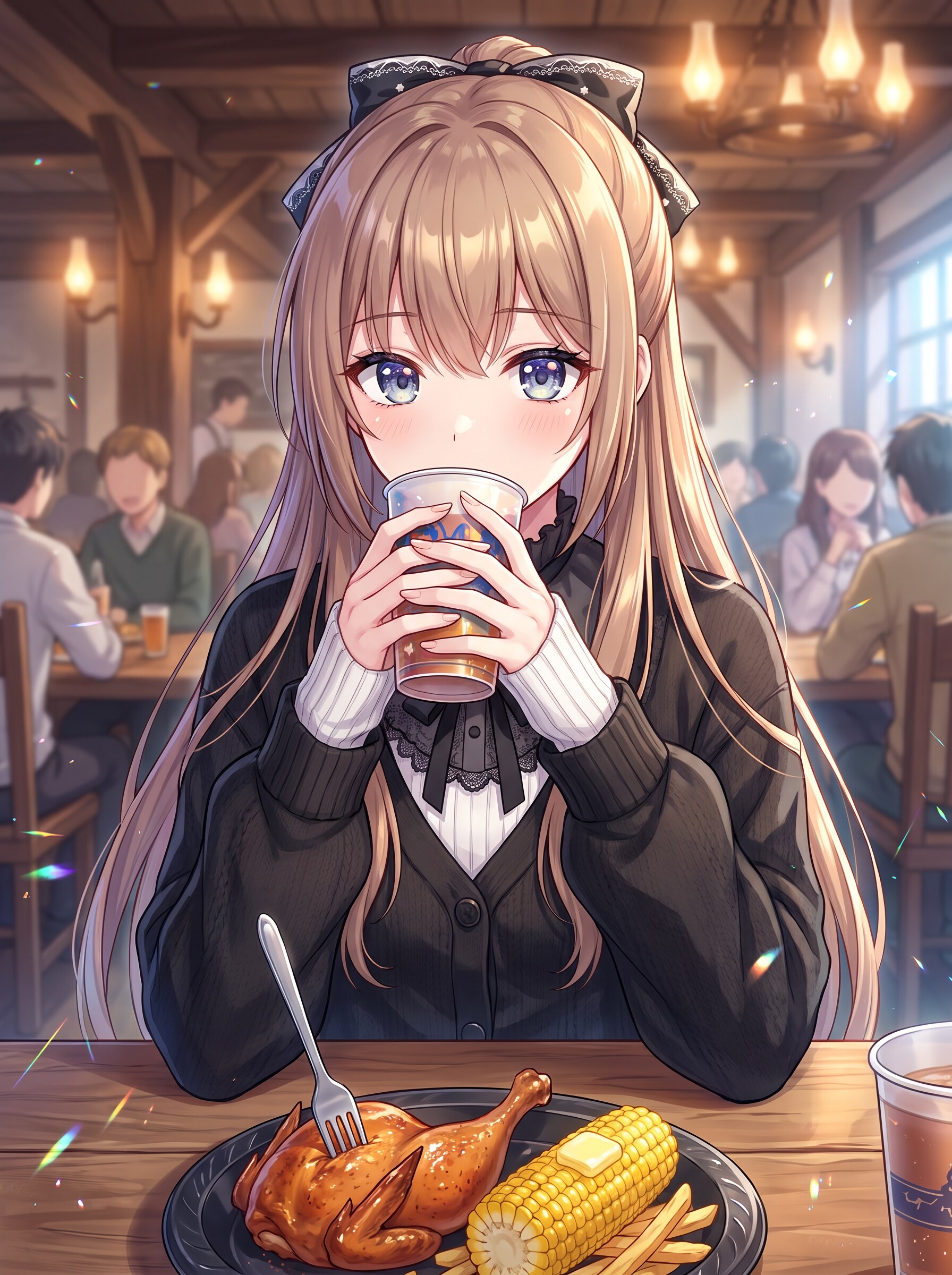 窓辺魔法の一杯