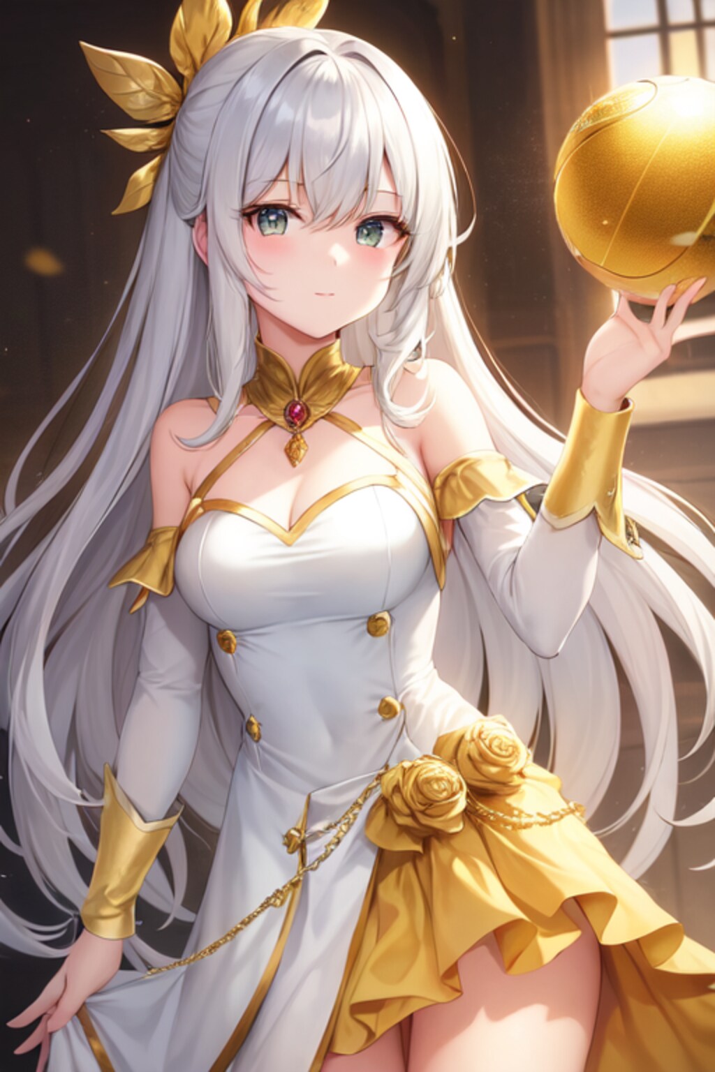 お昼のゴールデンボール