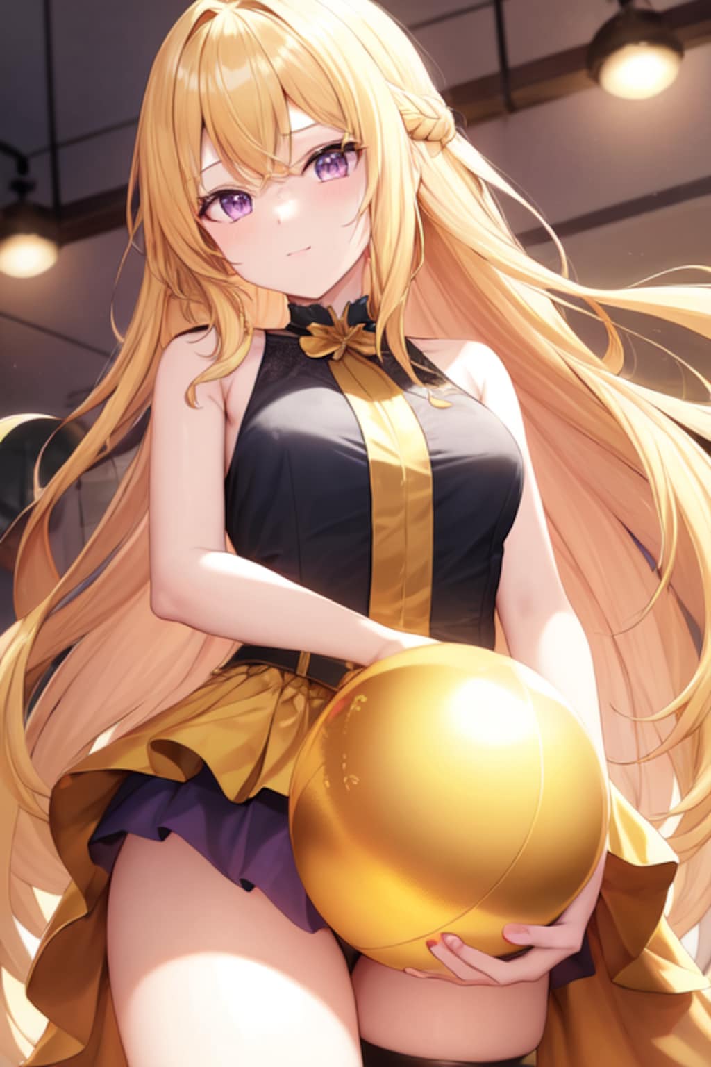 お昼のゴールデンボール