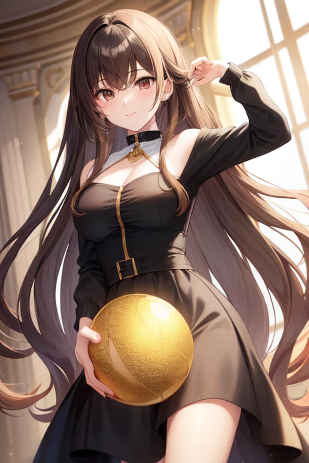 お昼のゴールデンボール