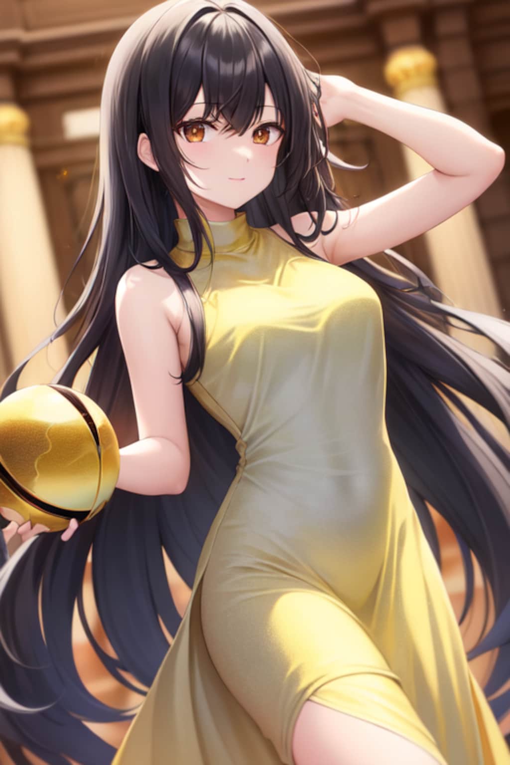 お昼のゴールデンボール