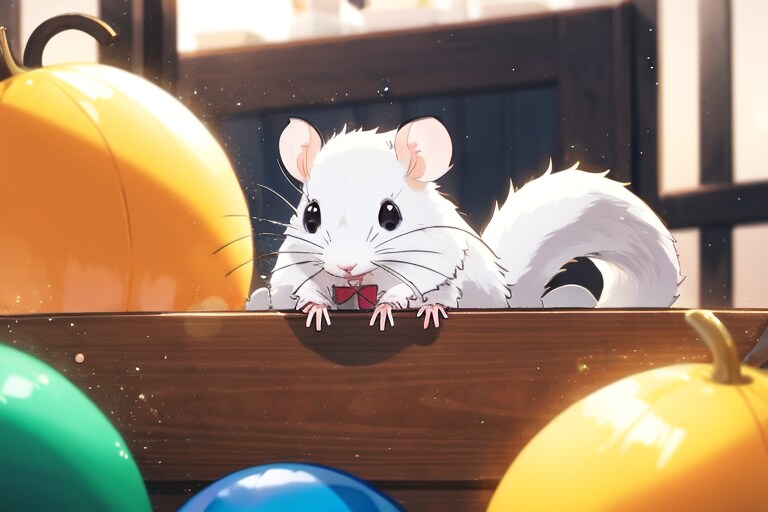 ホワイトシマリス？ | の人気AIイラスト・グラビア