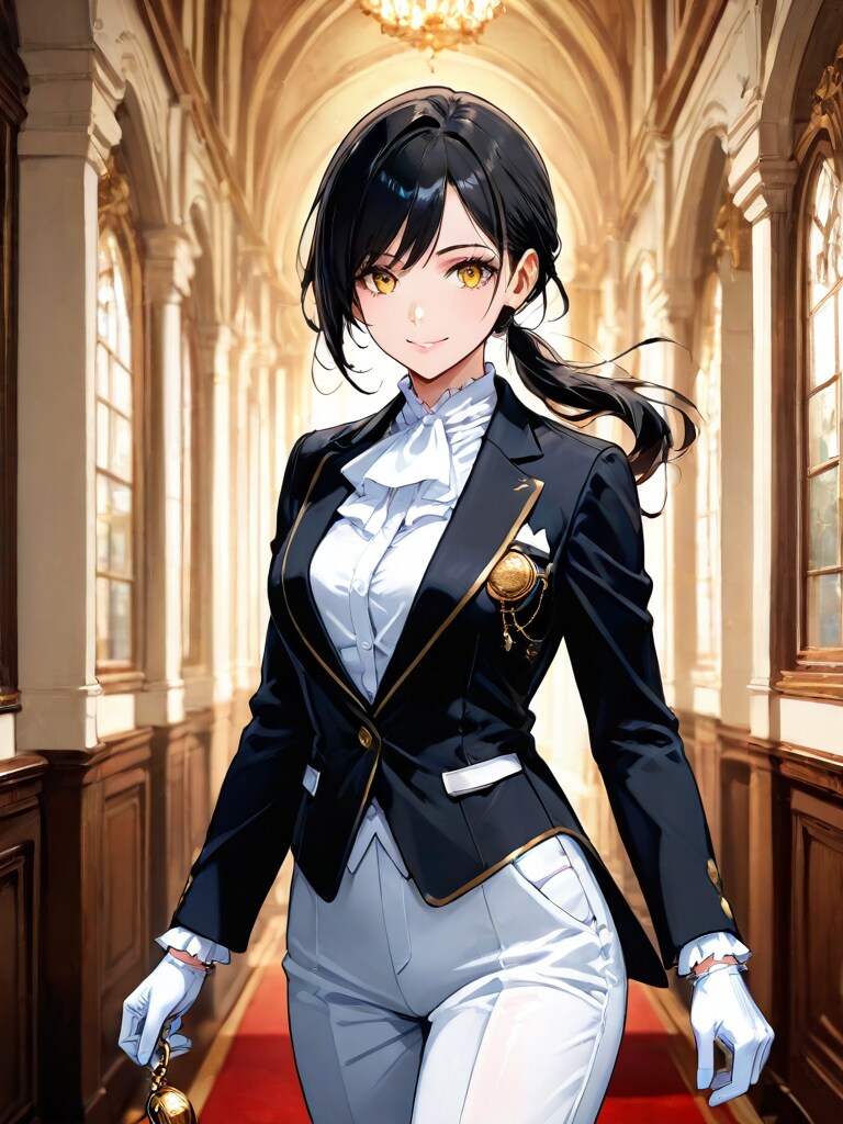 女執事さん