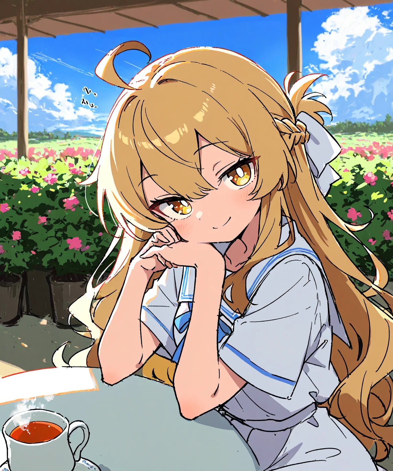 夏日のお茶会