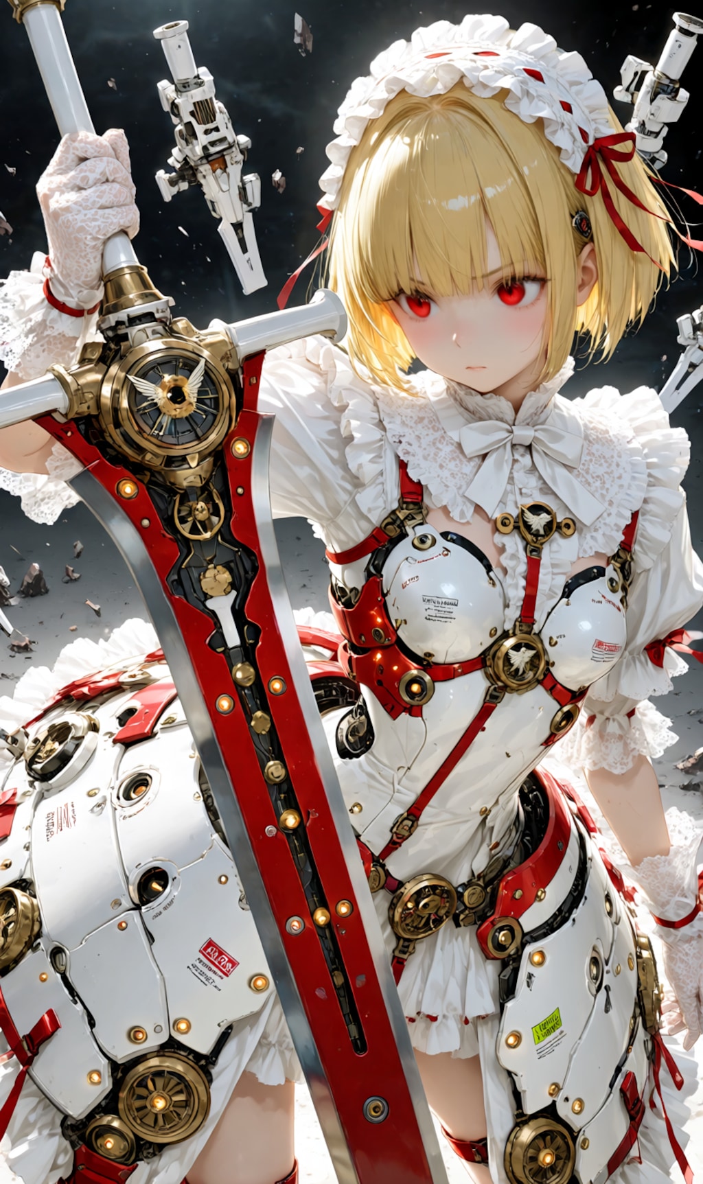 Armored Maid red