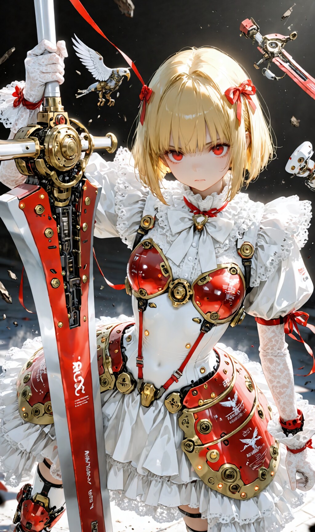 Armored Maid red
