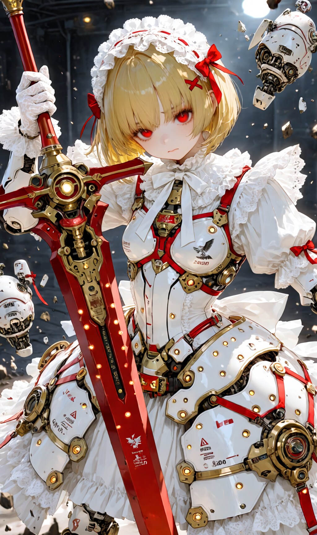 Armored Maid red