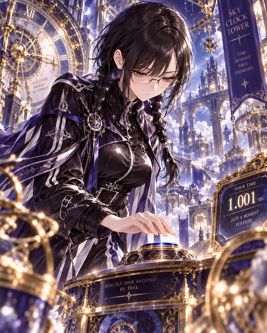 誤差1ミリ秒が許せない | の人気AIイラスト・グラビア