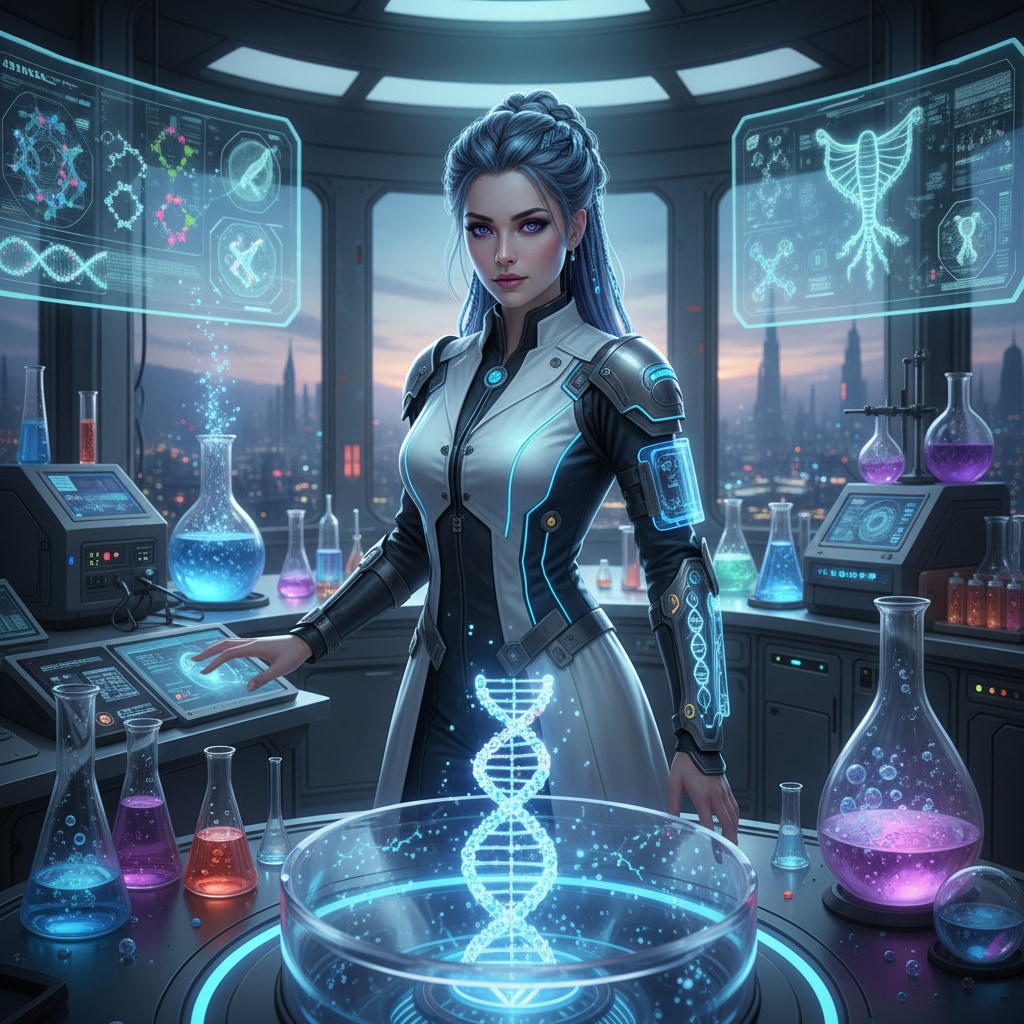 バイオテクノロジー | の人気AIイラスト・グラビア