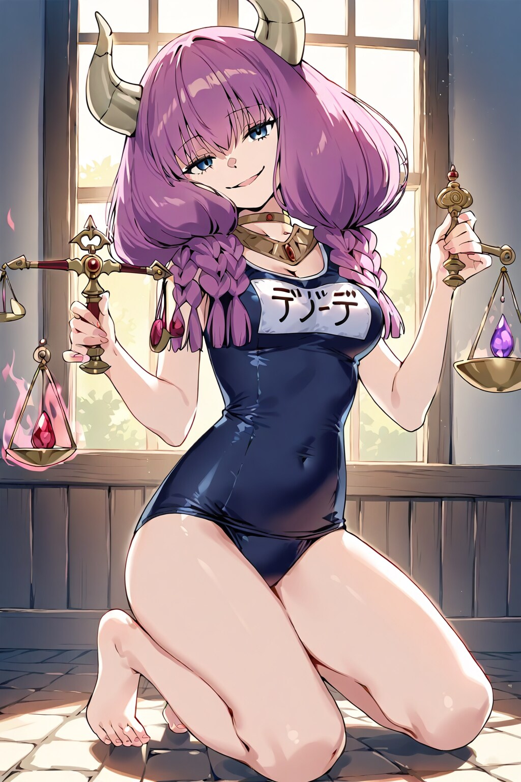 アウラ、スクール水着を着ろ。