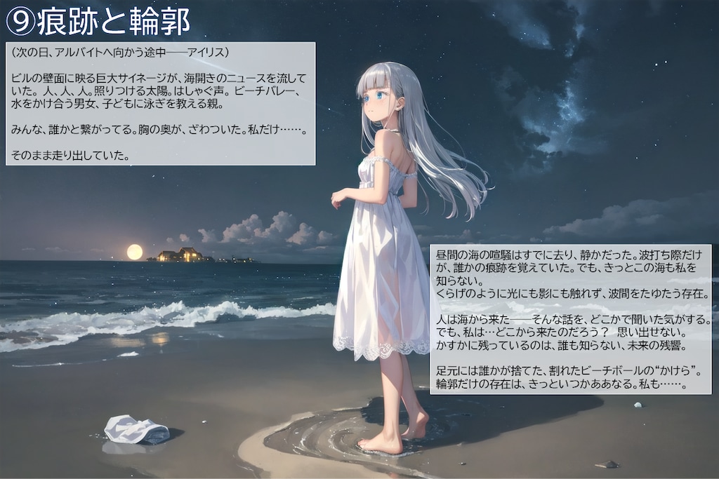 【絵本】輪郭に、色が灯るとき