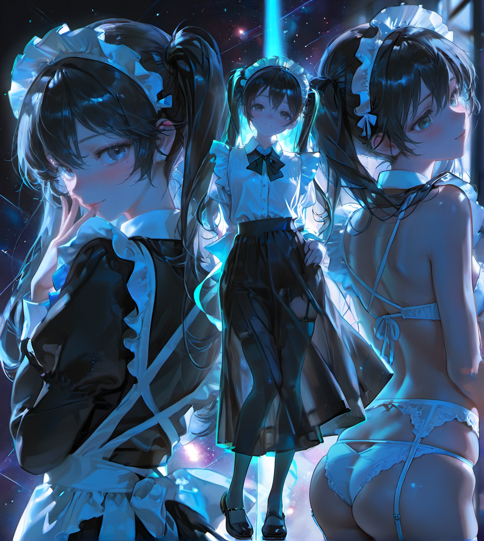 メイドさんの夜